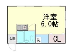 第二篠原荘の間取り画像