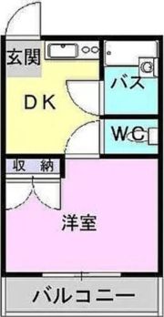 一福荘(城北)の間取り画像
