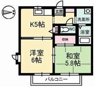 ディアスマーサの間取り画像
