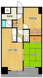ヴァルト片野駅前の間取り画像