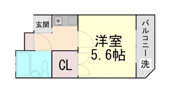サンハイツ豊中の間取り画像