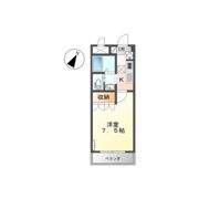 コーポハウス花の間取り画像