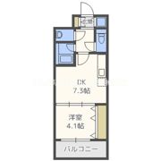 ONE ROOF FLAT TENJINBASHIの間取り画像