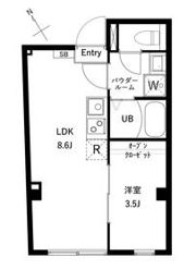 アムレア荻窪の間取り画像