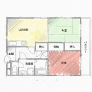 サンパレスの間取り画像