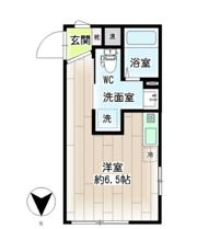 リチェンシア横浜三ツ沢下町の間取り画像