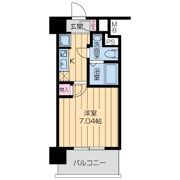 ドゥーエ江坂Ⅲの間取り画像