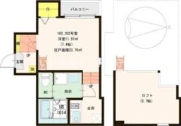 ブリランテの間取り画像