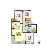 仮称D-ROOM長泉町竹原分譲PJの間取り画像