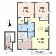 カルムプレイスの間取り画像