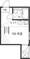 アネックス元住吉の間取り画像