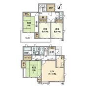 西習志野戸建の間取り画像