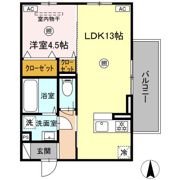 アンビシャス西熊本の間取り画像