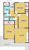 ベルメール香西の間取り画像