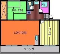 サトウマンションの間取り画像