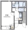レオネクストHOSOYAⅢの間取り画像
