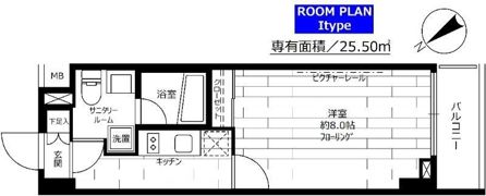 ステージグランデ茅場町の間取り画像