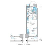 パークアクシス豊洲キャナルの間取り画像