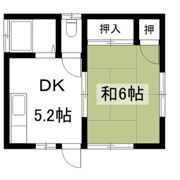 マキタ荘の間取り画像