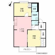 アイナAJ 2棟の間取り画像