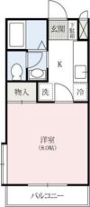 フローラ矢中の間取り画像