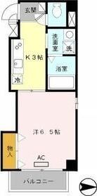 ドミール関大前の間取り画像