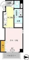ドミール関大前の間取り画像