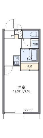レオパレス南逆井の間取り画像