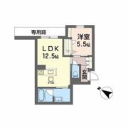 ミモザ コートの間取り画像