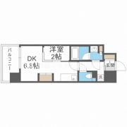 コンフォリア・リヴ南森町Qの間取り画像
