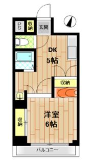 レナジア北浦和の間取り画像