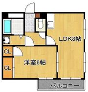 THE SQUARE・Orio Residenceの間取り画像