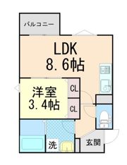 （仮称）La-Crea池田リーフィアの間取り画像
