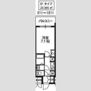 S-RESIDENCE新大阪駅前の間取り画像