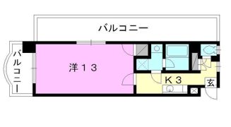 BLESS堀江の間取り画像