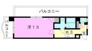 BLESS堀江の間取り画像