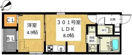 REGALEST塩釜口の間取り画像