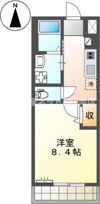 ユーロピュア 西山の間取り画像