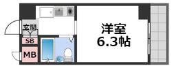 シティピア玉造の間取り画像