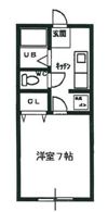 エスポワール大桑島の間取り画像
