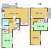 国松町外山貸家の間取り画像