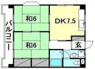 キャッスル畑寺の間取り画像