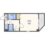 クラビス上町台の間取り画像