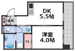 シャラロステの間取り画像
