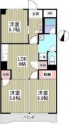ヴェルデの間取り画像