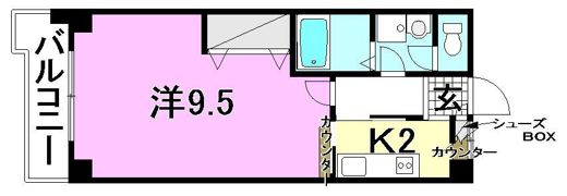 秋桜館の間取り画像
