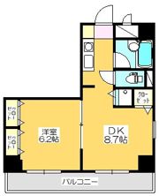 エグゼクティブコート中新町の間取り画像