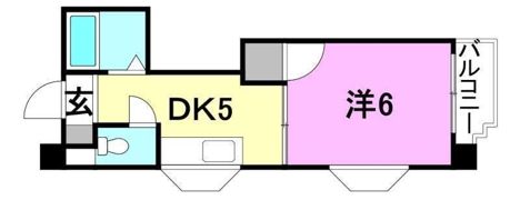 セントラルハイツの間取り画像