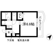 プロクシィスクエア安田通の間取り画像