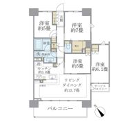 BrilliaCity 石神井公園 ATLAS 7号棟の間取り画像